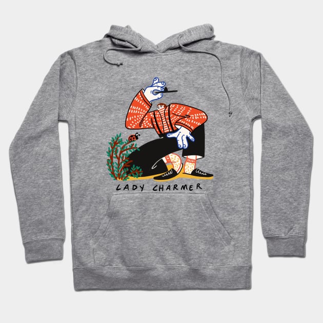 Lady charmer Hoodie by visbii